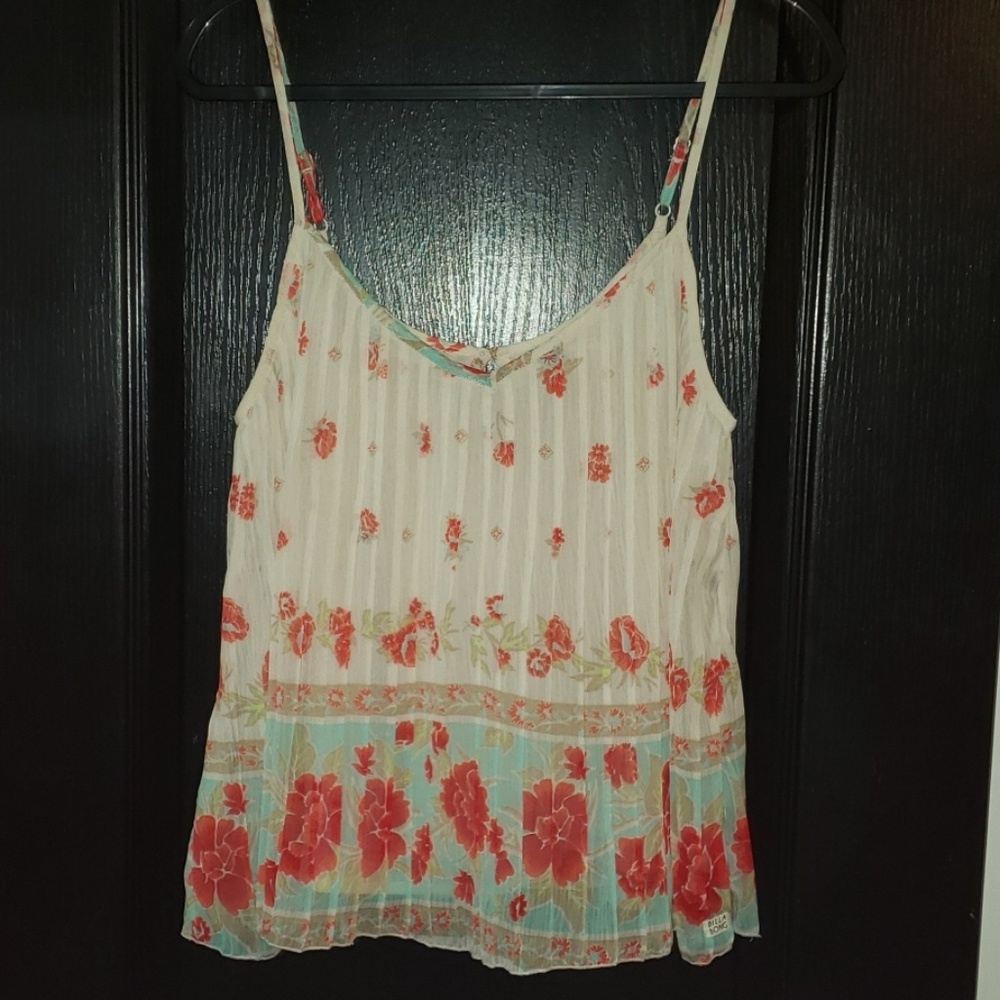Billabong Flowy Cami Size Medium